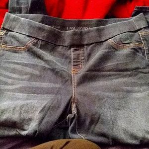 High rise pull on jeggings